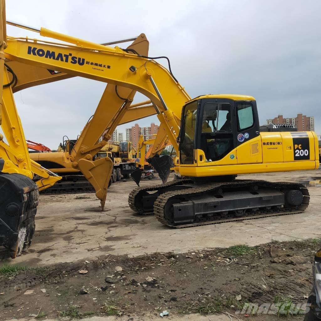 Komatsu PC200-7 Escavadeiras de esteiras