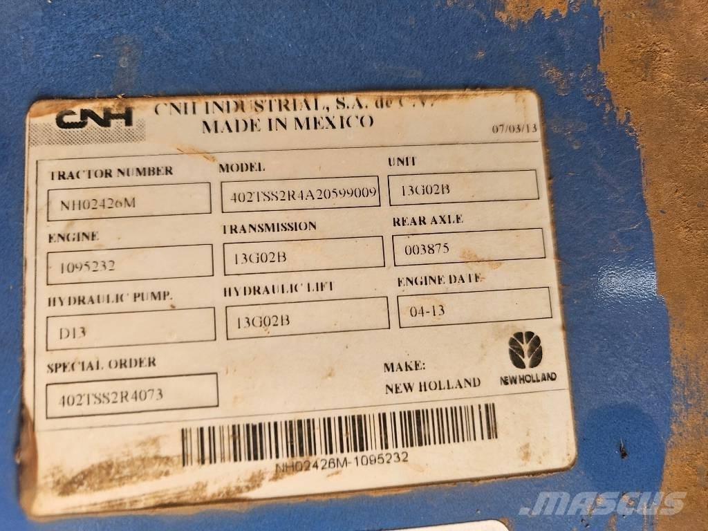 New Holland TS 6.120 Tratores Agrícolas usados