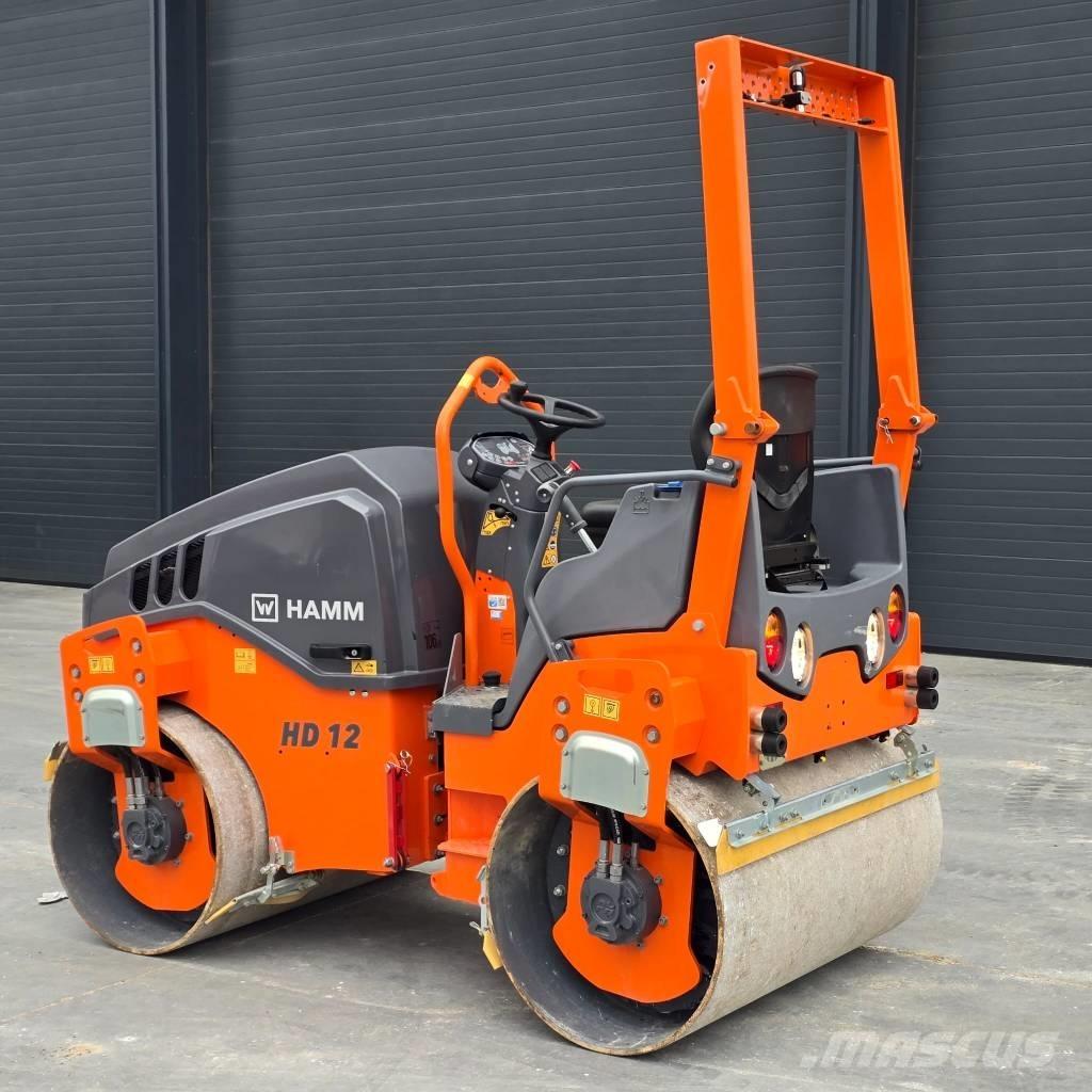 Hamm HD 12 VV Cilindros Compactadores tandem