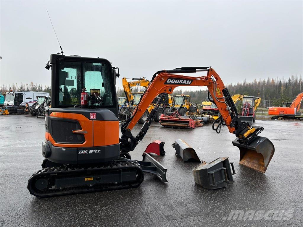 Doosan DX27Z-7 Miniescavadeiras