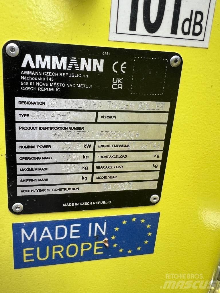Ammann ARX 45-2 Cilindros Compactadores tandem