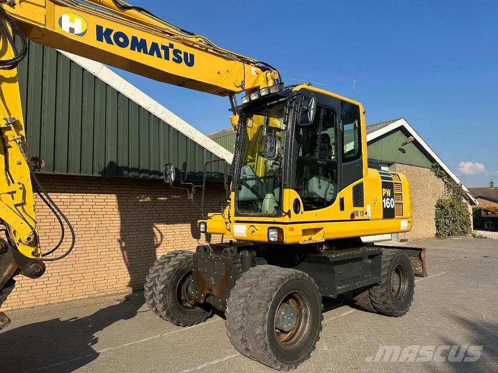 Komatsu PW160-8 Escavadoras de rodas
