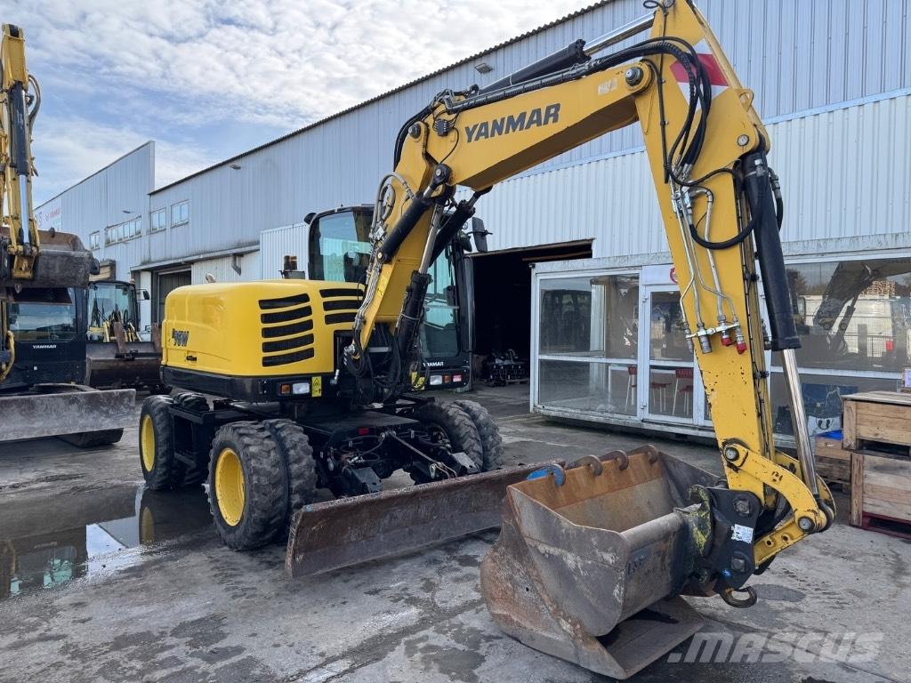 Yanmar B95W (40576) Escavadoras de rodas