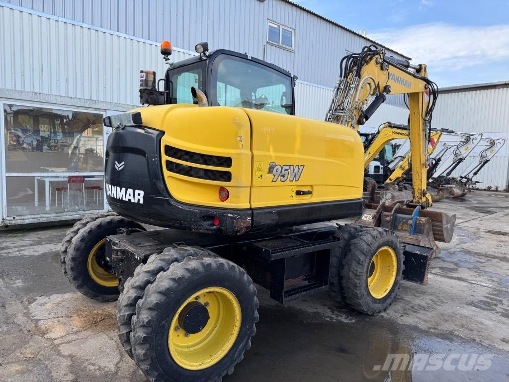 Yanmar B95W (40576) Escavadoras de rodas