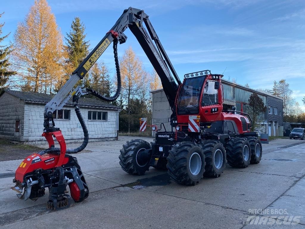 Komatsu 931 XC Processadores florestais