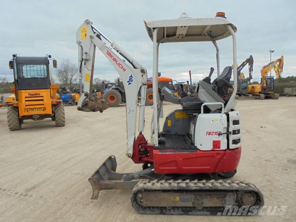 Takeuchi TB215R Miniescavadeiras