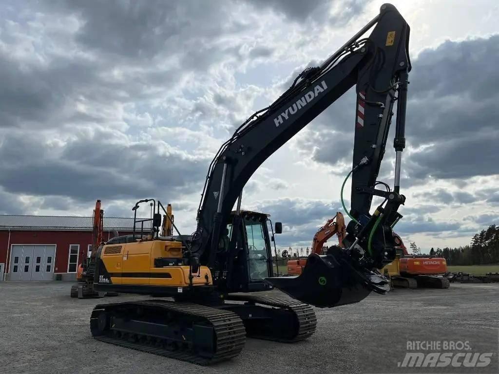 Hyundai HX 220 Escavadeiras de esteiras