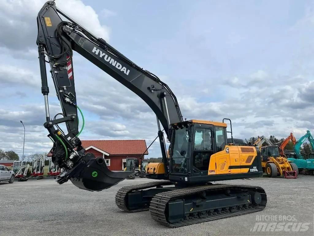 Hyundai HX 220 Escavadeiras de esteiras
