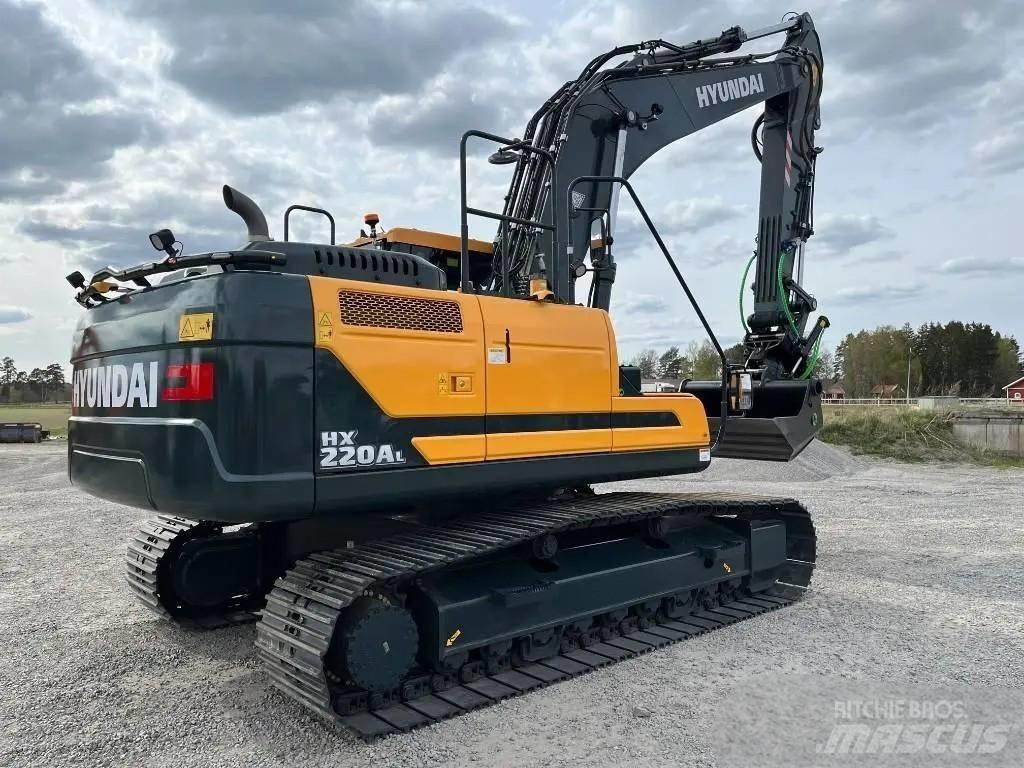 Hyundai HX 220 Escavadeiras de esteiras