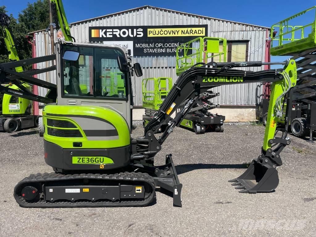 Zoomlion ZE 36 GU Escavadeiras de esteiras