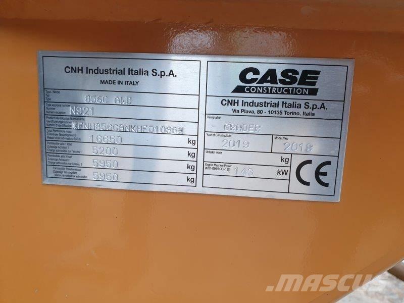 CASE 856 C AWD Motoniveladoras