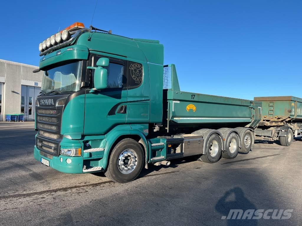 Scania R580 8x4 Camiões basculantes
