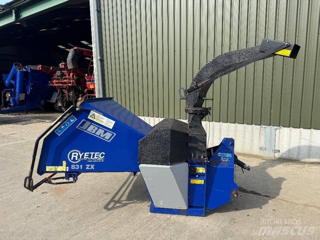 JBM Ryetec 831 ZX Estilhaçadoras florestais