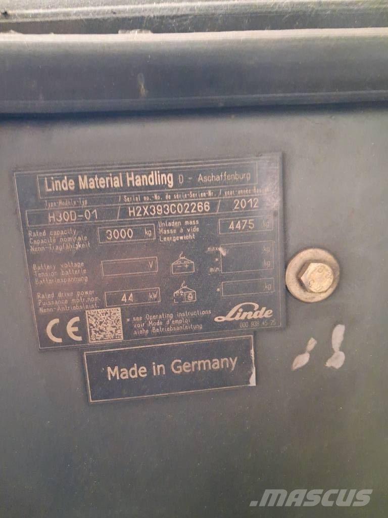 Linde H30D-01 Empilhadores Diesel