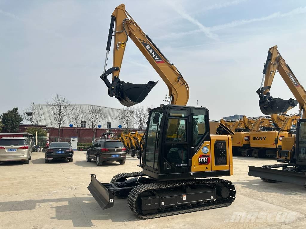 Sany SY75C Escavadeiras de esteiras