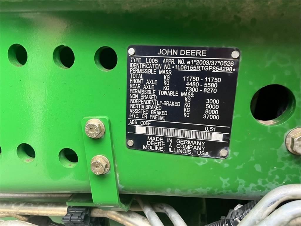 John Deere 6155R Tratores Agrícolas usados