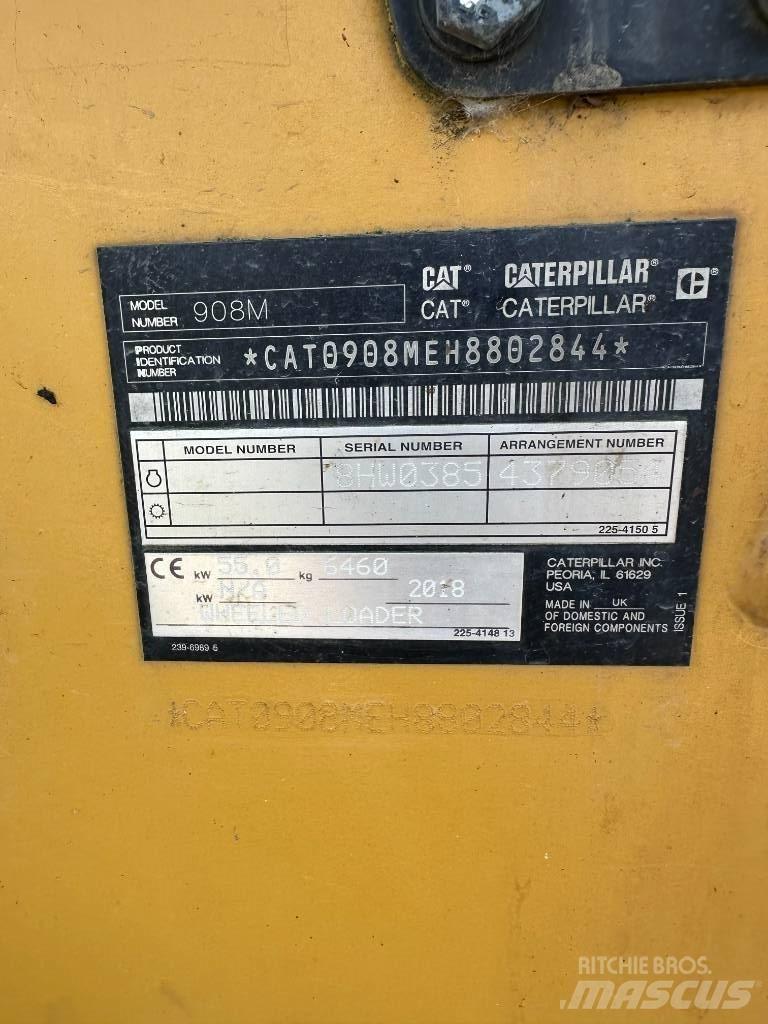 CAT 908M Carregadeiras de rodas