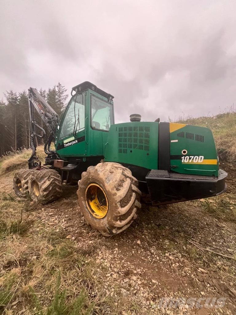 Timberjack 1070D Processadores florestais