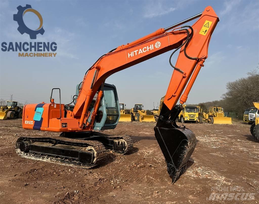 Hitachi EX 120 Escavadeiras de esteiras