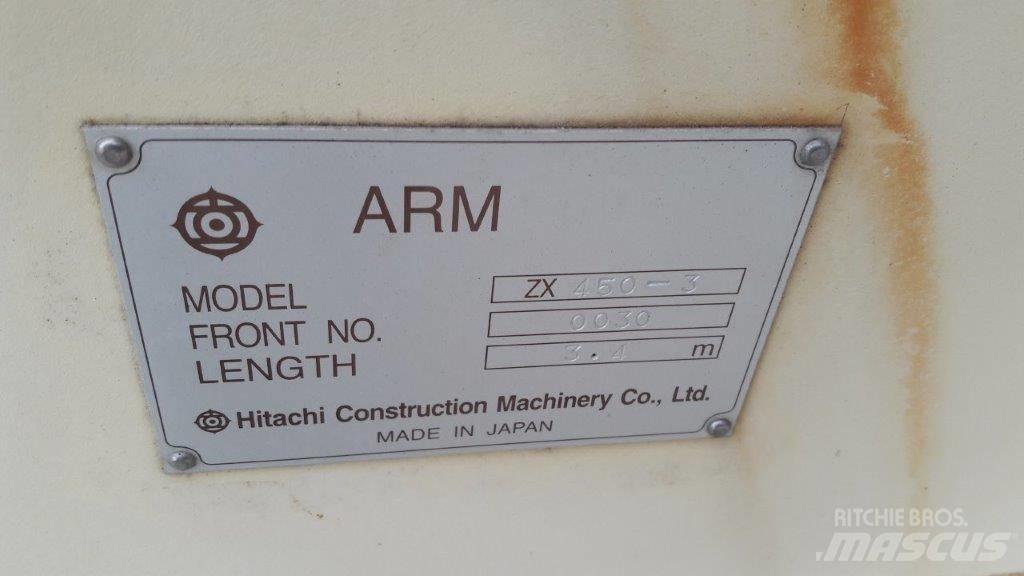 Hitachi ZX 450-3 Chassis e suspensões