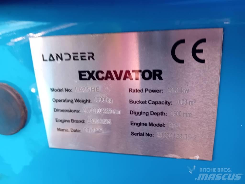  Landeer LA15HE Miniescavadeiras