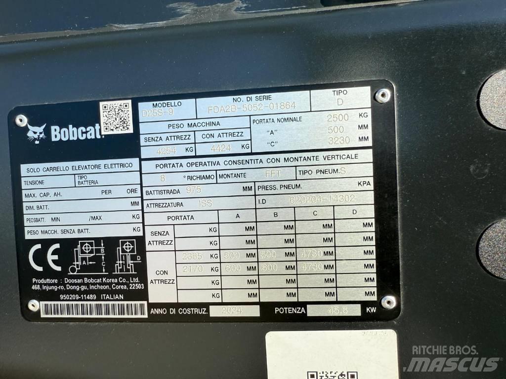 Bobcat D 25 S-9 Empilhadores Diesel