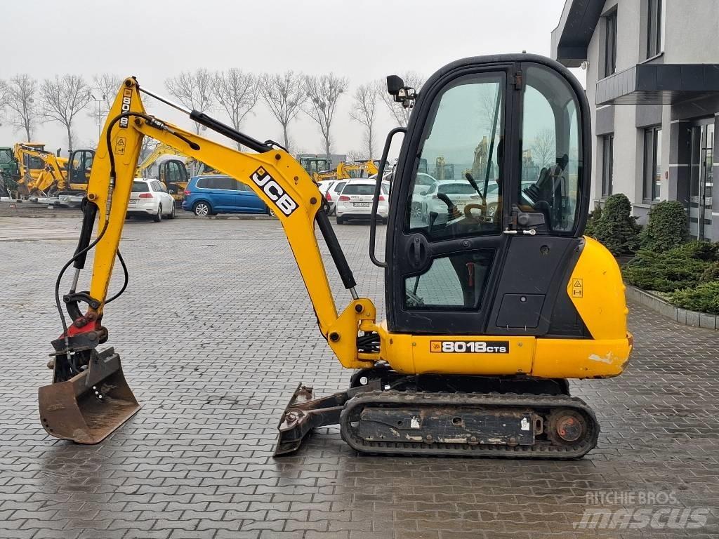 JCB 8018 CTS Miniescavadeiras
