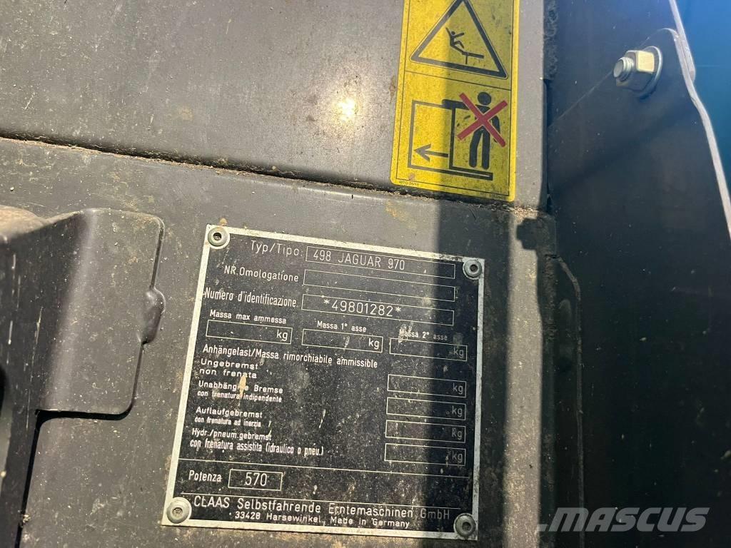 CLAAS Jaguar 970 Forrageiras auto-propulsionadas