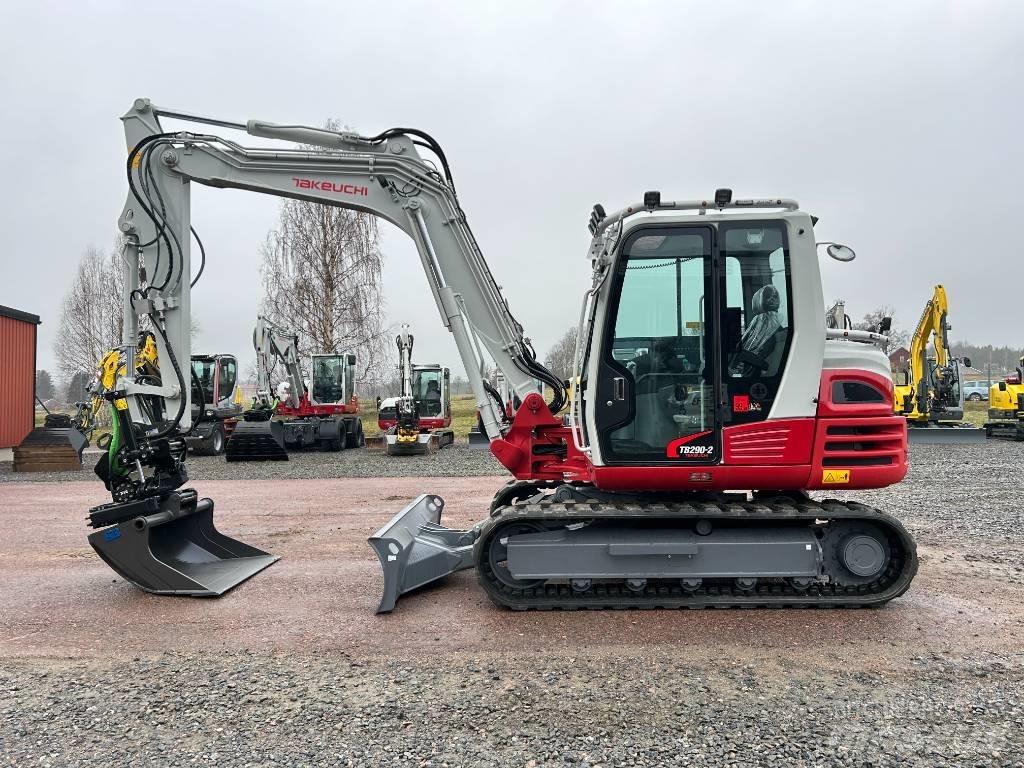 Takeuchi TB290 Escavadoras Midi 7t - 12t