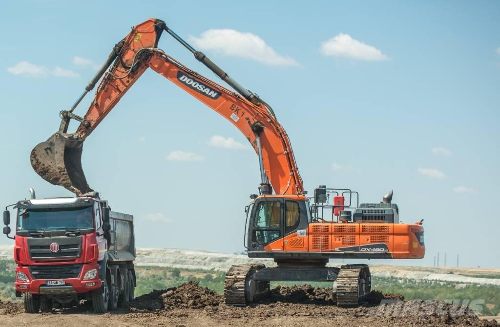 Doosan DX490LC-5 Escavadeiras de esteiras