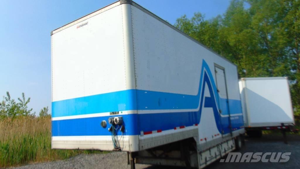 Manac Dry Van Reboques Porta Contentores