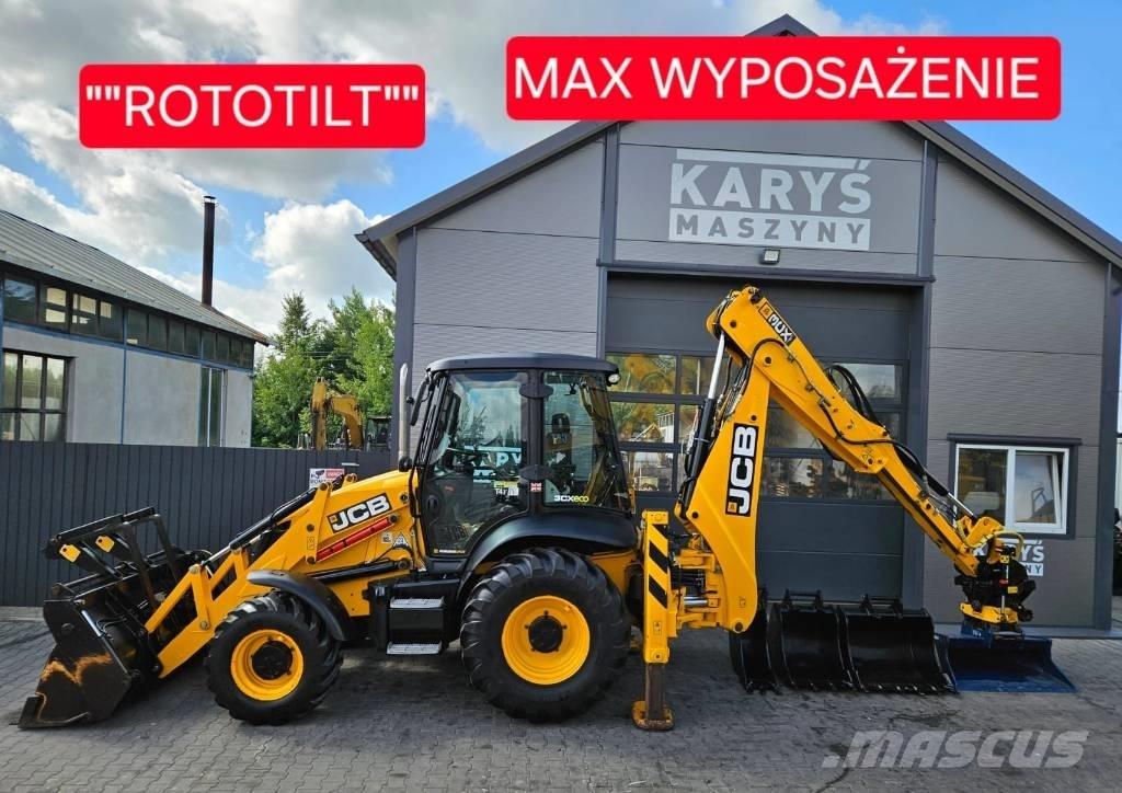 JCB 3 CX Contractor Retroescavadeiras