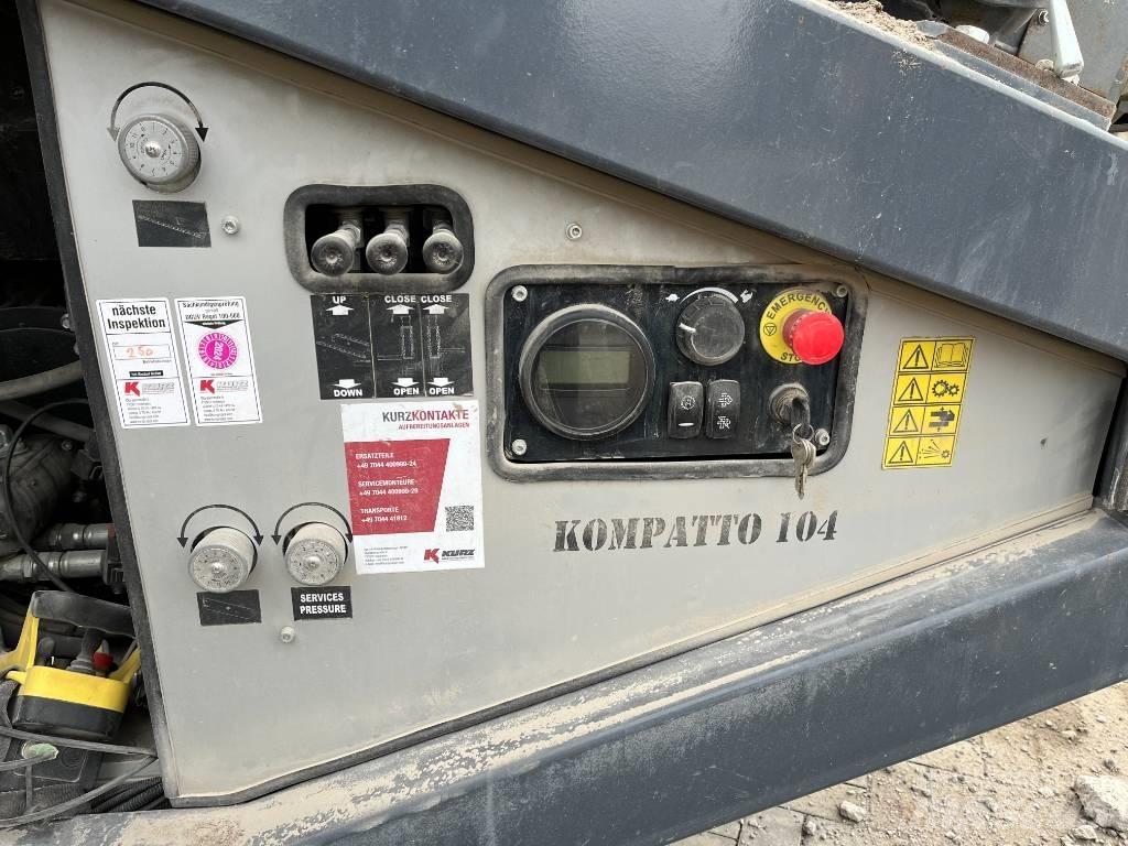 Komplet Kompatto 104 Crivos móveis
