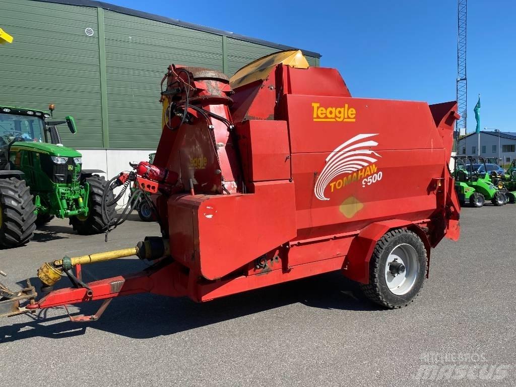 Tomahawk Teagle 9500 Cortadores, moinhos e desenroladores de fardos