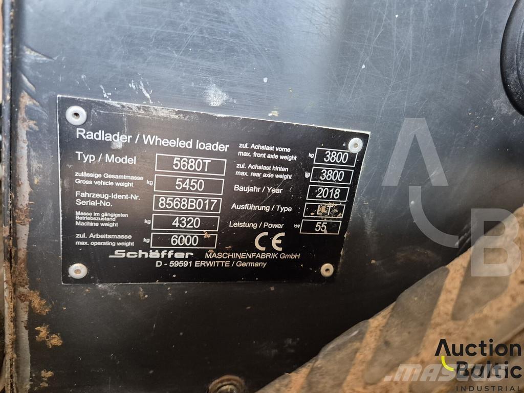 Schäffer 5680T Carregadeiras de rodas