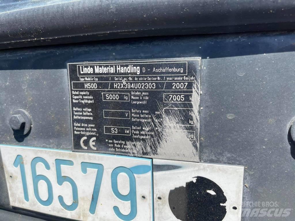 Linde H50D Empilhadores Diesel