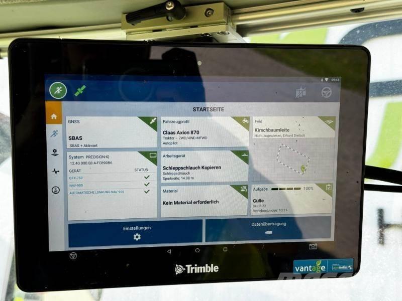 CLAAS AXION 870 Tratores Agrícolas usados
