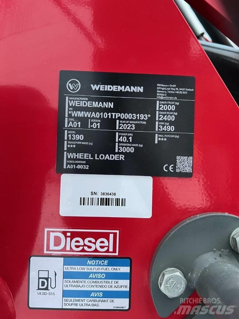Weidemann 1390 Carregadeiras de rodas