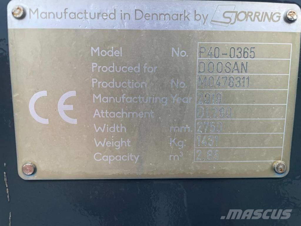 Doosan DL 280-5 Baldes