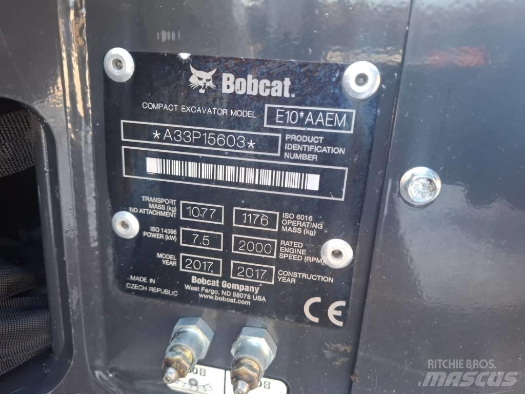 Bobcat E 10 Miniescavadeiras