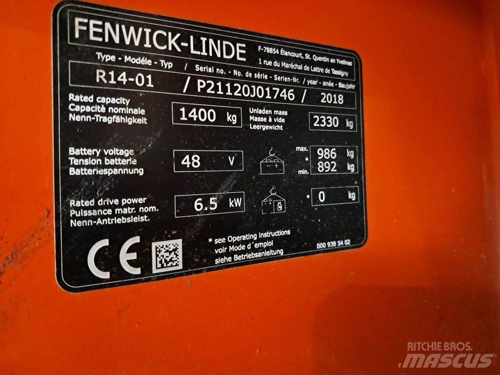 Linde R14-01 Empilhadores Elevadores