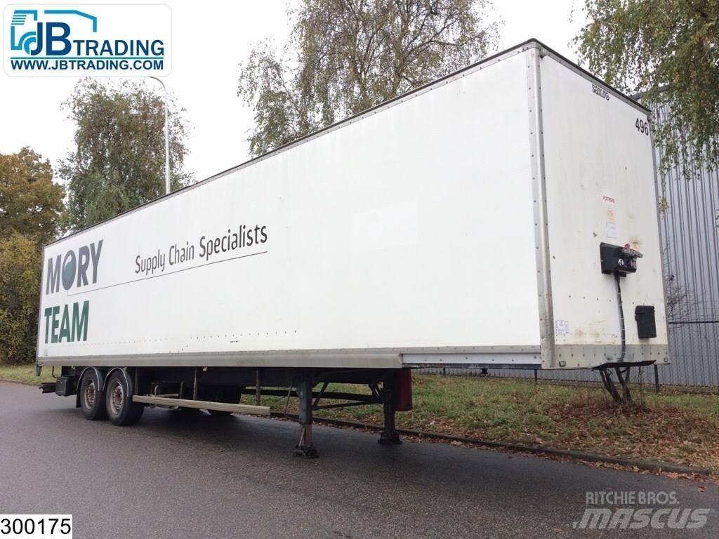 Samro gesloten bak Semi-Reboques Caixa Fechada