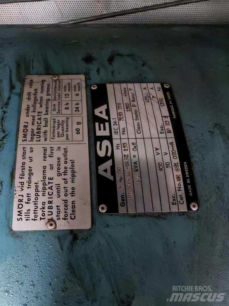 Asea 320kVA 295kW Geradores Diesel