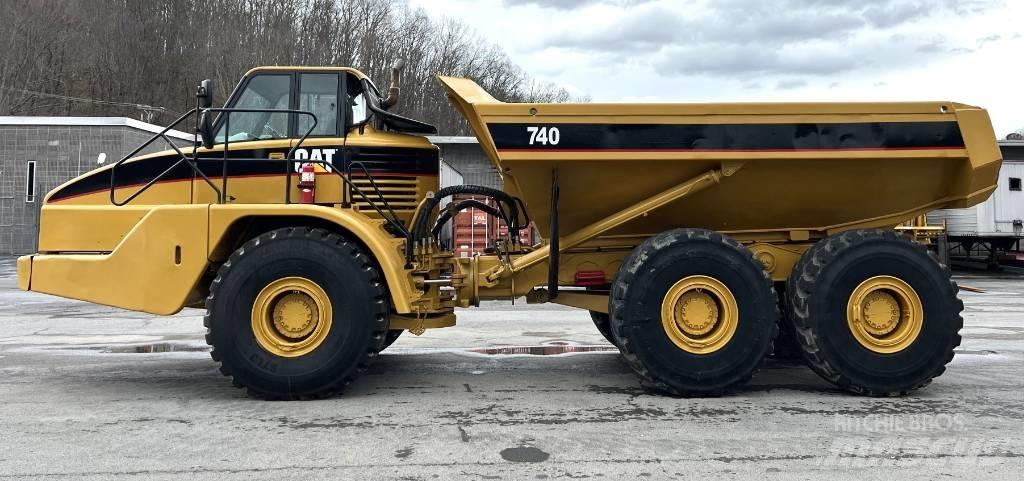 CAT 740 Caminhões articulados