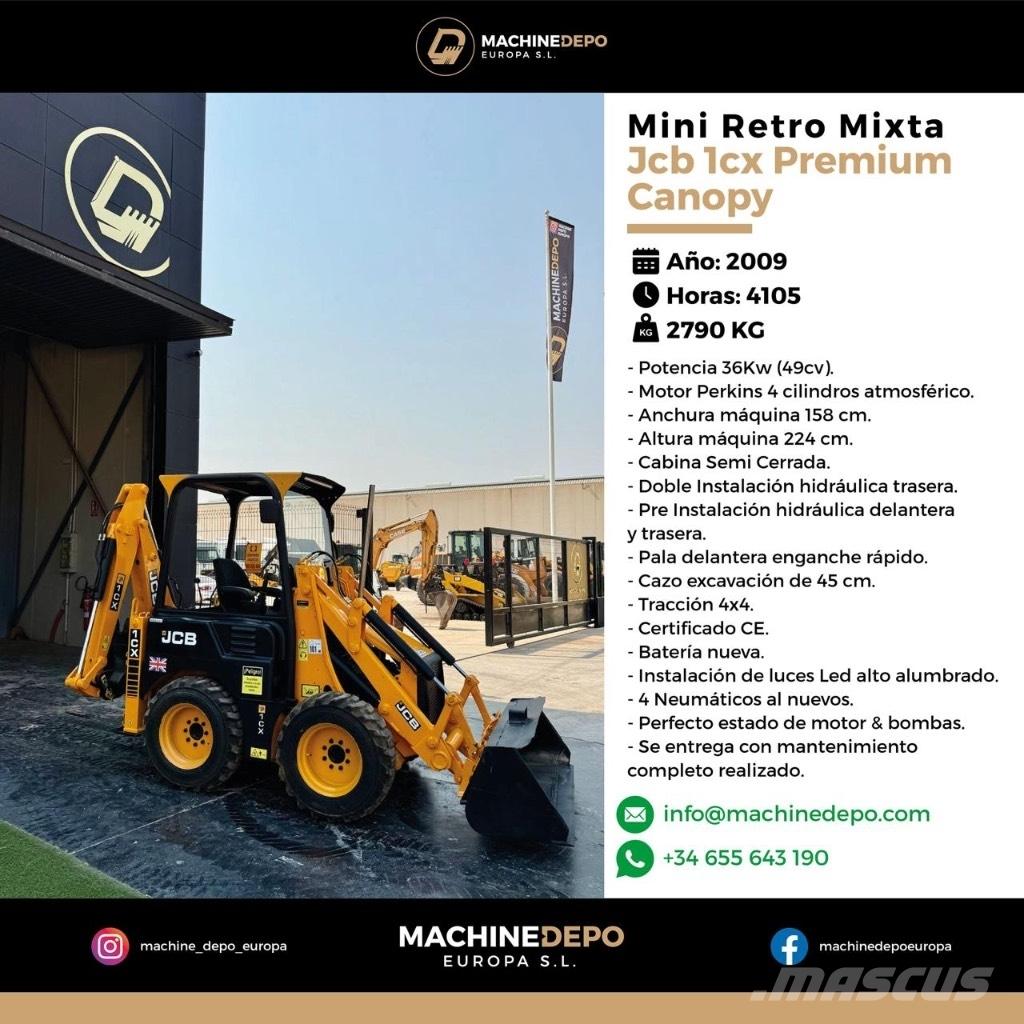 JCB 1 CX Retroescavadeiras