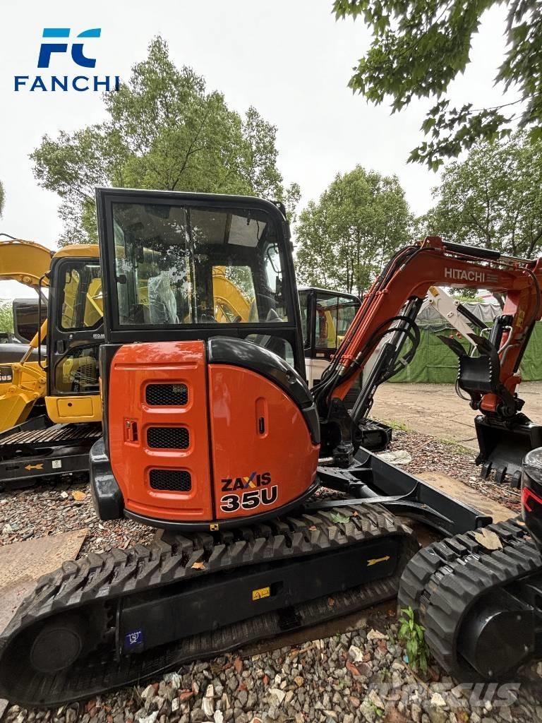 Hitachi 35U Escavadeiras de esteiras