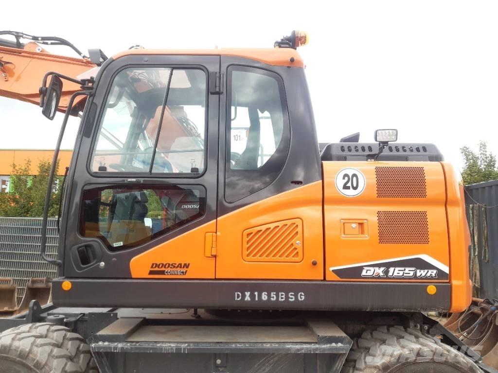 Doosan DX165 WR-7 Escavadoras de rodas