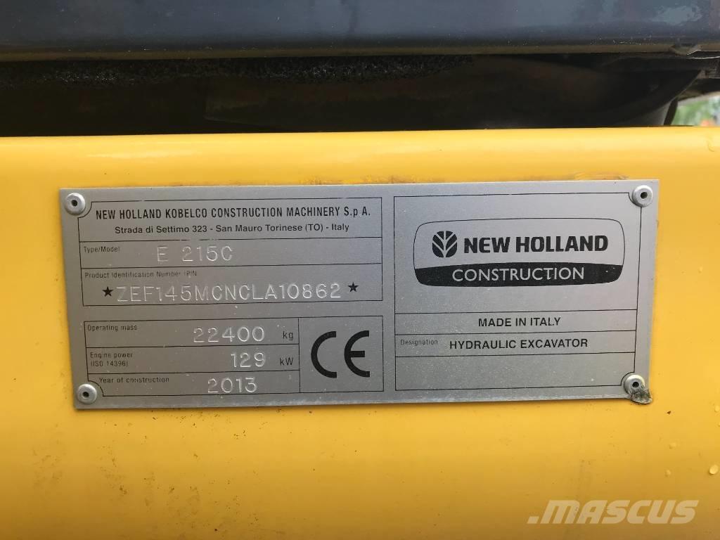New Holland E 215 C Escavadeiras de esteiras
