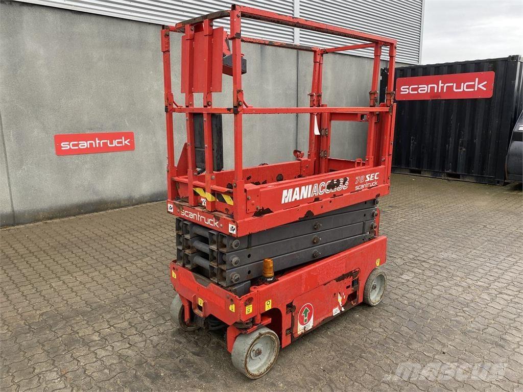 Manitou 78SEC Elevadores de tesoura