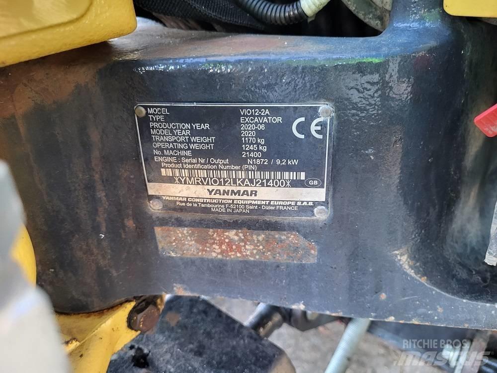 Yanmar Vio 12 Miniescavadeiras